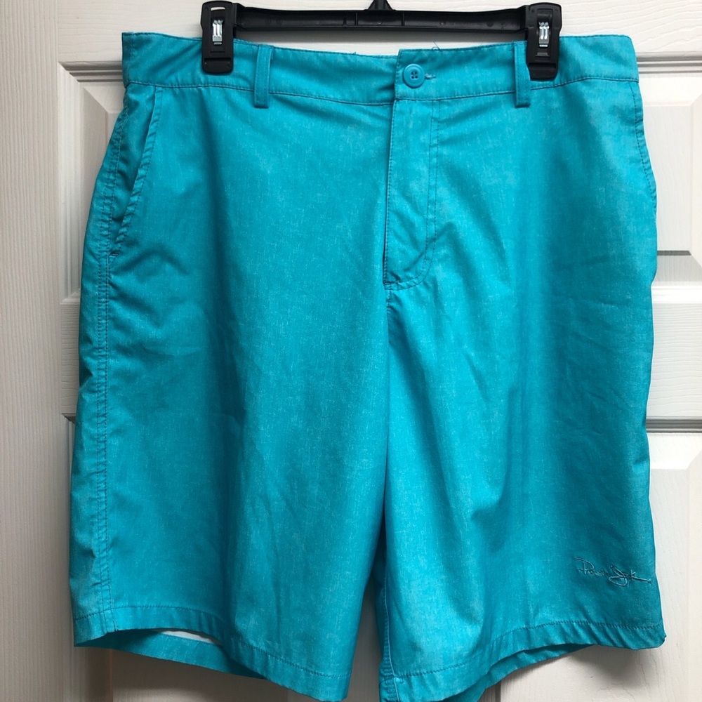 Panama Jack Turquoise Men's Swim Shorts